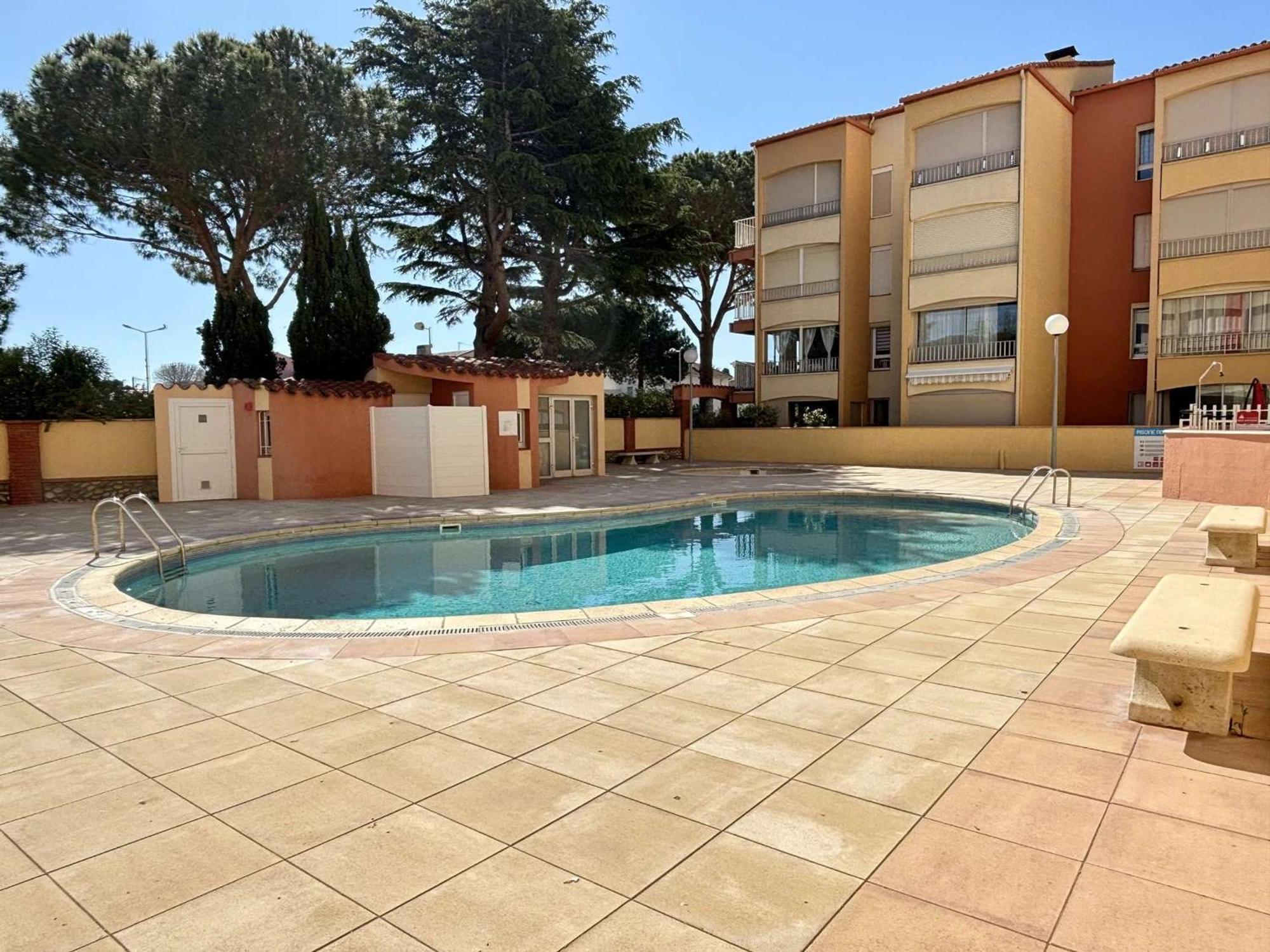Studio/Cabine 4 Pers, Piscine, Proche Mer, Argeles-Sur-Mer - Fr-1-225-33 Dış mekan fotoğraf